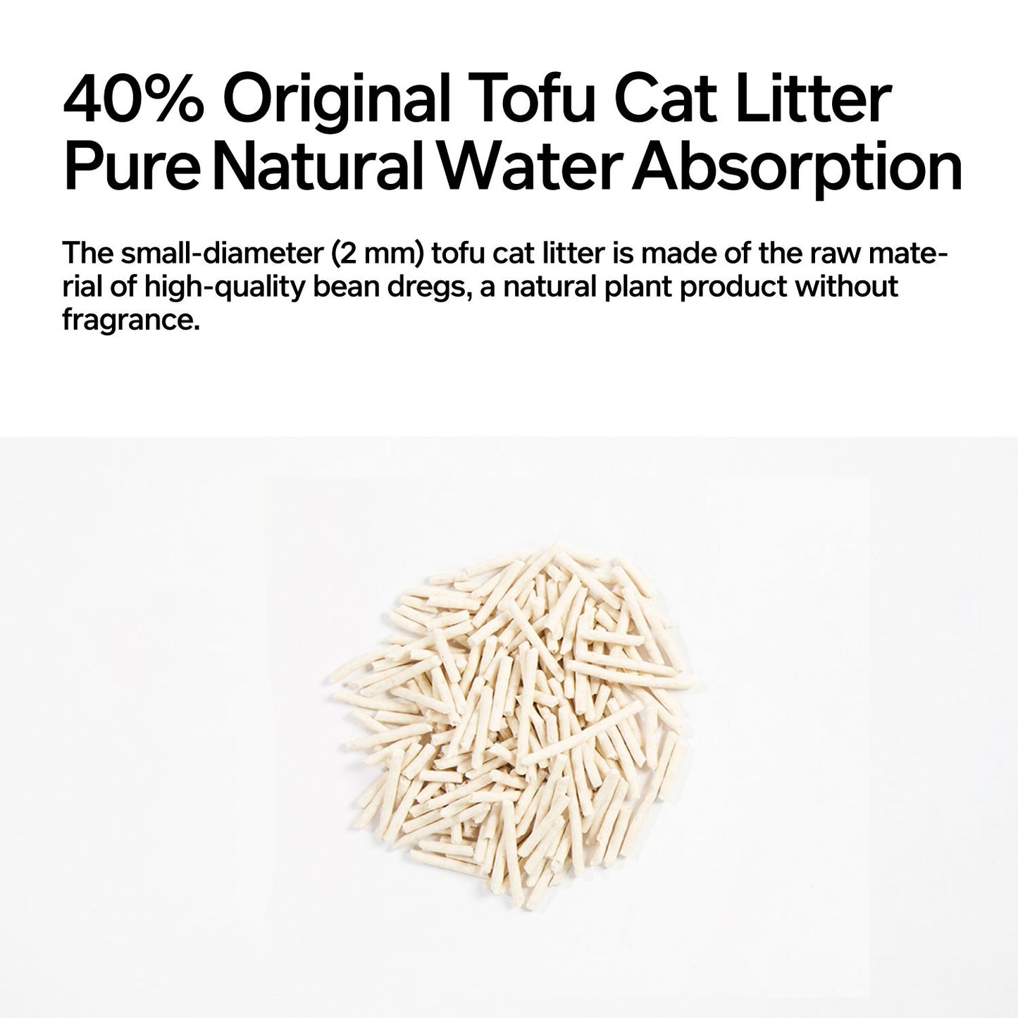 3-in-1 Blend Cat Litter (Tofu, Spherical Bentonite Clay, Activated Carbon Infused Tofu)
