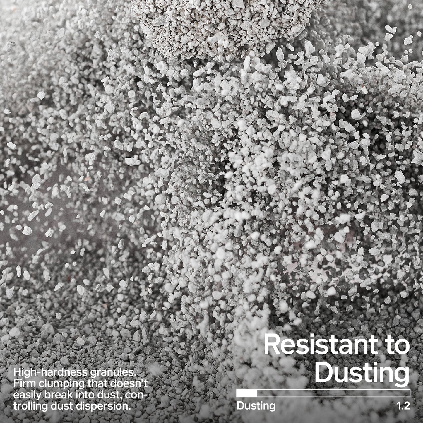 Mineral Sand - Natural Sodium Bentonite Cat Litter-Coarse Granules [4 Packs]